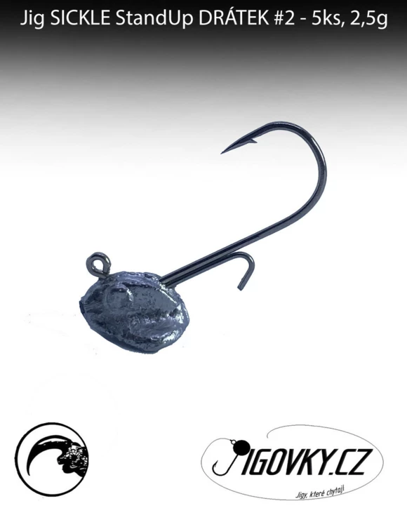 SICKLE StandUp DRÁTEK #2 - 5 ks, 2,5 g