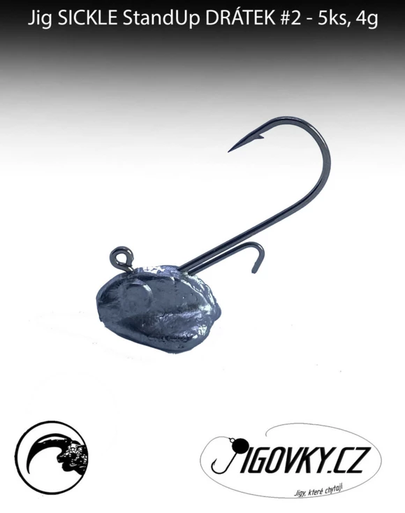 SICKLE StandUp DRÁTEK #2 - 5 ks, 4 g