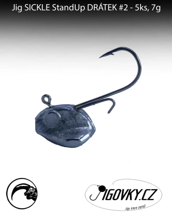 SICKLE StandUp DRÁTEK #2 - 5 ks, 7 g