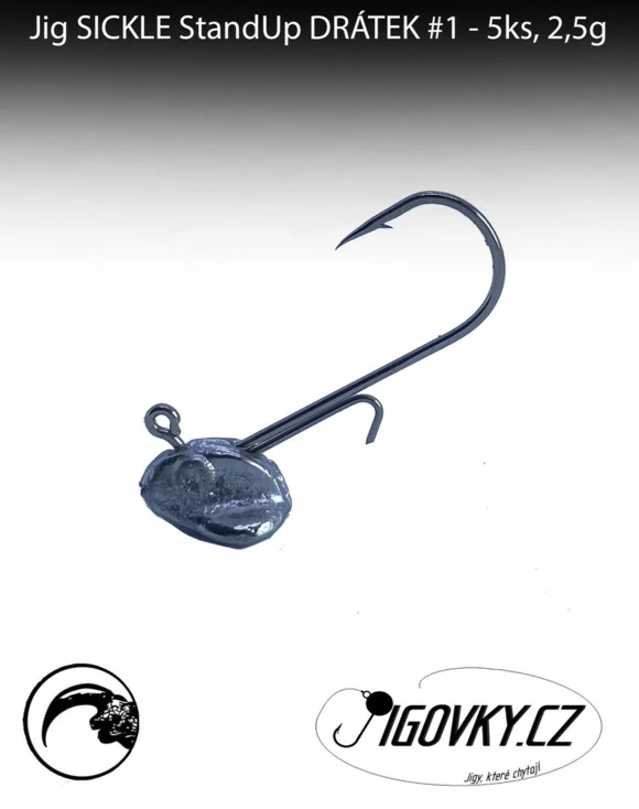 SICKLE StandUp DRÁTEK #1 - 5 ks, 2,5 g