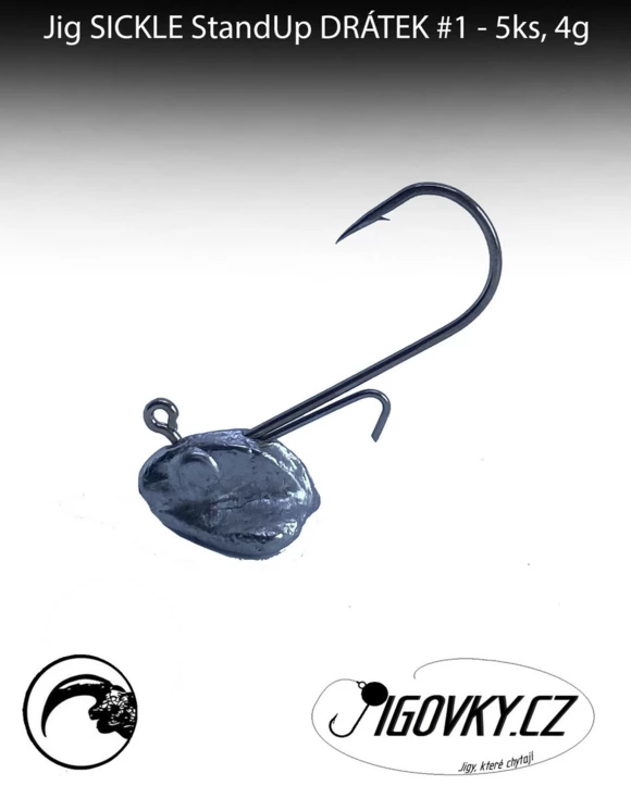 SICKLE StandUp DRÁTEK #1 - 5 ks, 4 g