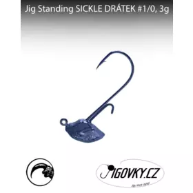 SICKLE StandUp DRÁTEK #1/0 - 5 ks, 2,5 g