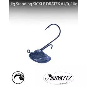 SICKLE StandUp DRÁTEK #1/0 - 5 ks, 10 g