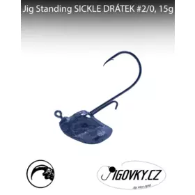 SICKLE StandUp DRÁTEK #2/0 - 5 ks, 15 g