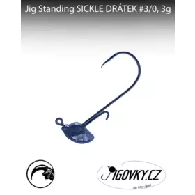 SICKLE StandUp DRÁTEK #3/0 - 5 ks, 4 g