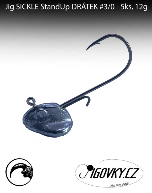 SICKLE StandUp DRÁTEK #3/0 - 5 ks, 12 g