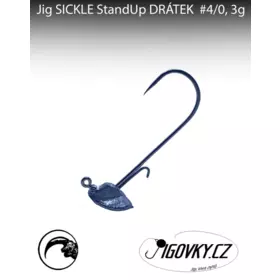 SICKLE StandUp DRÁTEK #4/0 - 5 ks, 4 g