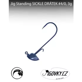 SICKLE StandUp DRÁTEK #4/0 - 5 ks, 4 g