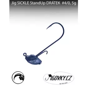 SICKLE StandUp DRÁTEK #4/0 - 5 ks, 5 g