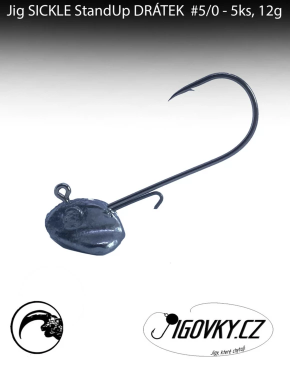 SICKLE StandUp DRÁTEK #5/0 - 5 ks, 12 g