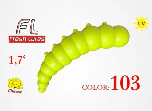 Gumová nástraha FreshLures Big Junior 1.7" #103 UV