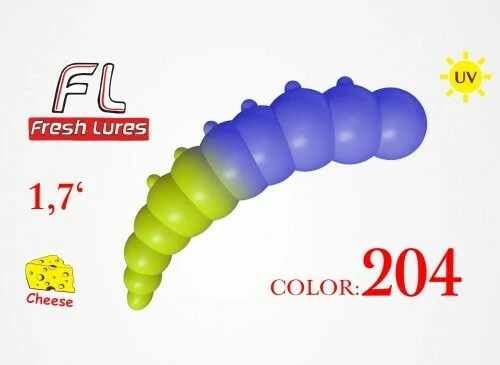 Gumová nástraha FreshLures Big Junior 1.7" #204 UV