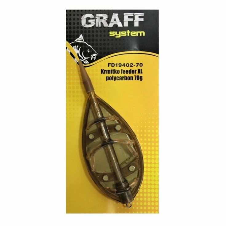 Graff: Krmítko feeder XL polycarbon 70g