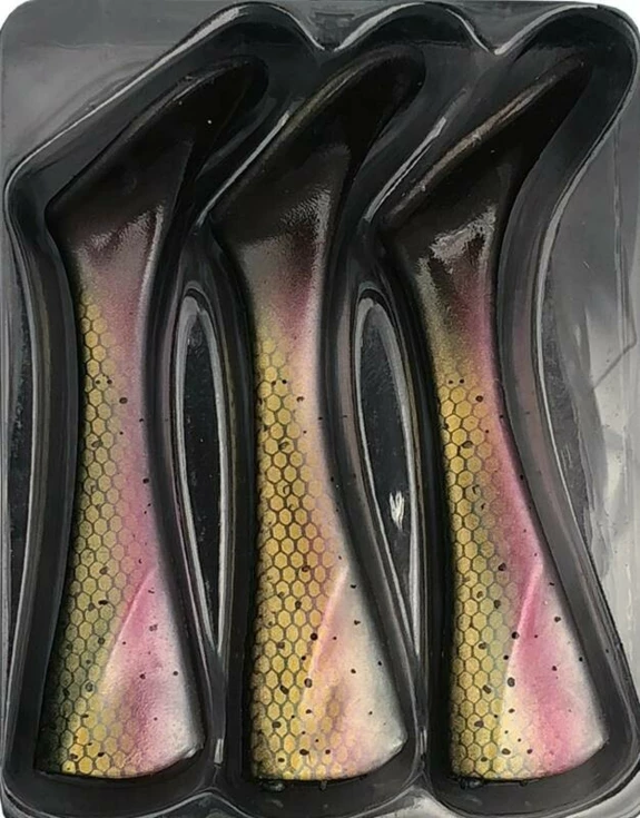 Shad 16 Replacement Tails 3 ks Rainbow Trout