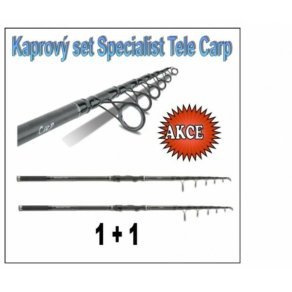 Kaprový set Specialist Tele Carp Model 3,60m / 2,75lb