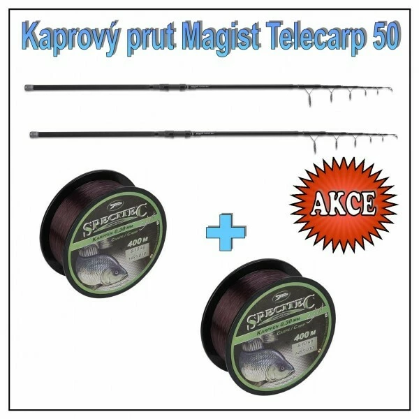 Kaprový teleskop Anaconda Magist Telecarp s 50 mm očkem Model 3,60m / 3,5lb