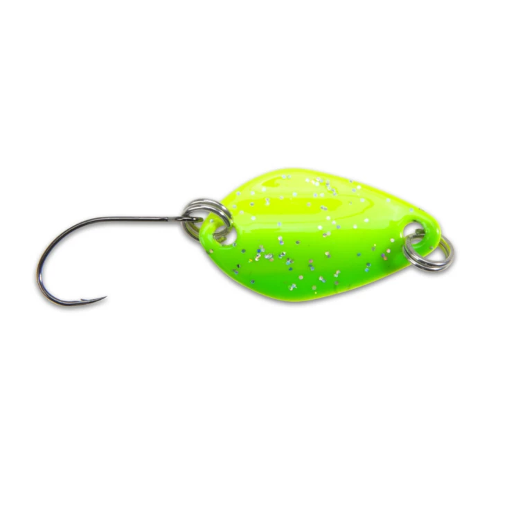 Iron Trout třpytka Wide Spoon vzor CH 2 g