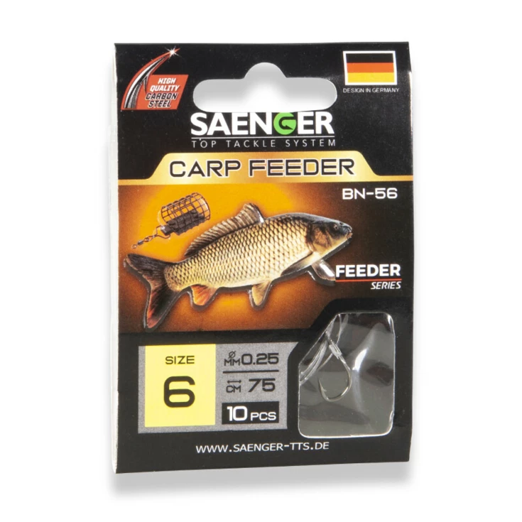 Saenger návazec na kapry Carp Feeder 10, 10 ks