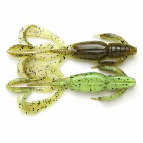 Keitech: Gumová nástraha Crazy Flapper 2,8" 7,1cm 3,4g Green Pumpkin Chartreuse 8ks