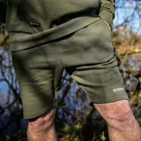 Sonik: Kraťasy Green Fleece Shorts