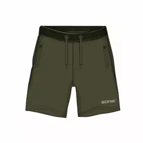 Sonik: Kraťasy Green Fleece Shorts