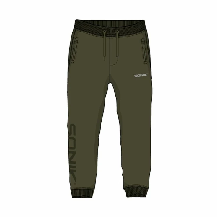 Sonik: Tepláky Jogger Green Velikost L