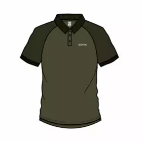 Sonik: Tričko Raglan Polo Green Velikost 2XL