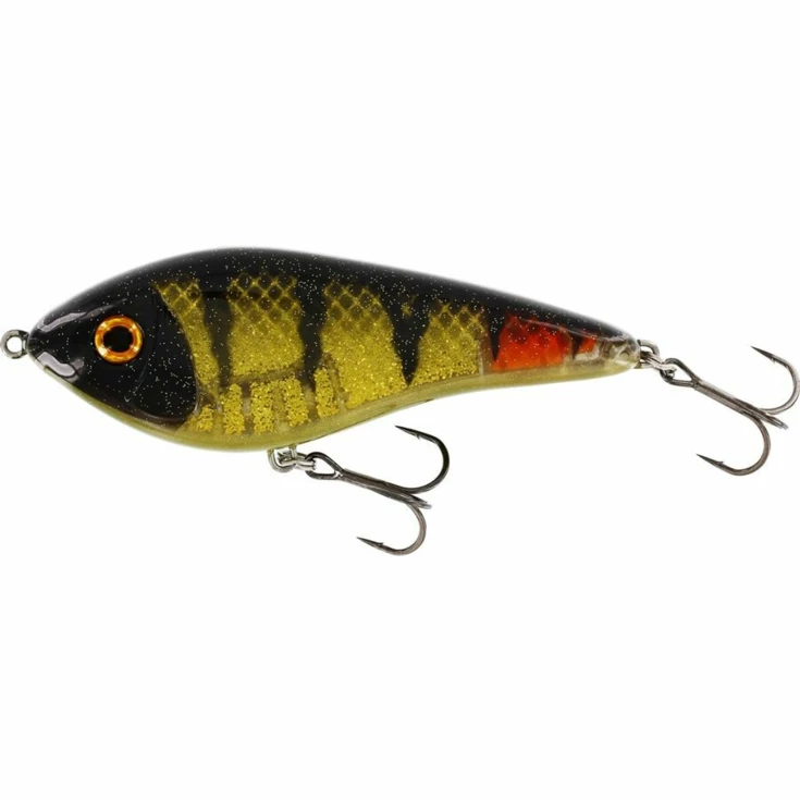 Westin: Wobler Swim 10cm 31g Low Floating 3D Oliveoil Perch