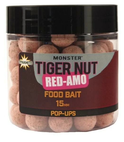 Dynamite Baits Pop-Ups Monster Tiger Nut Red-Amo 15 mm