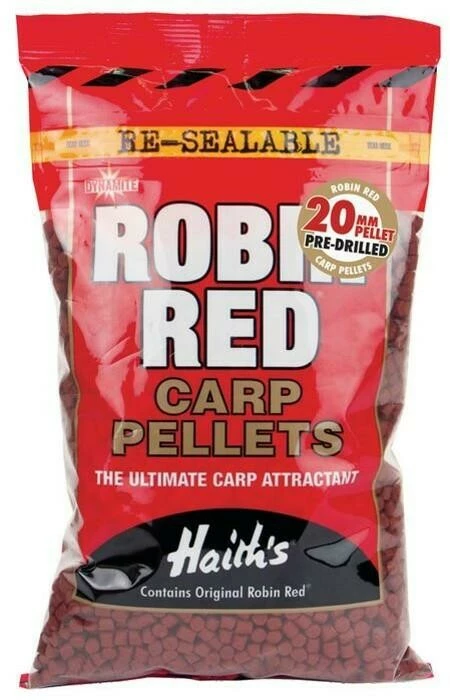 Dynamite Baits Pellets Robin Red Pre-Drilled 20 mm 900 g