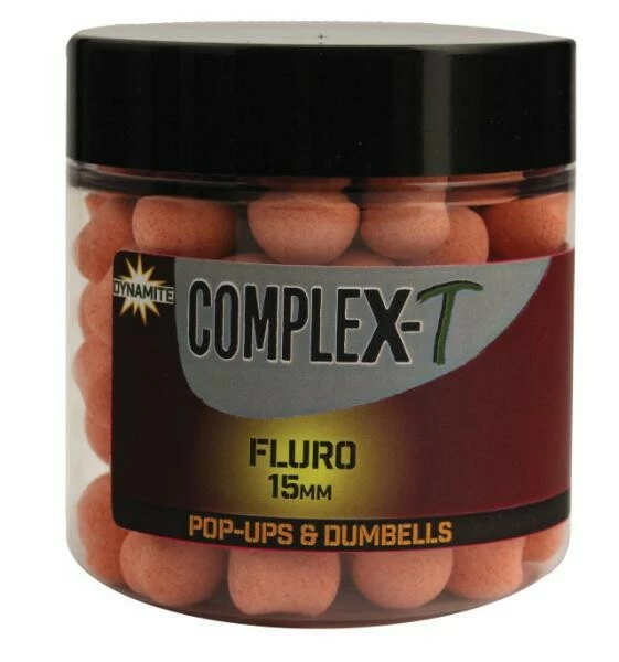 Dynamite Baits Pop-Ups&Dumbells Fluro CompleX-T 15 mm