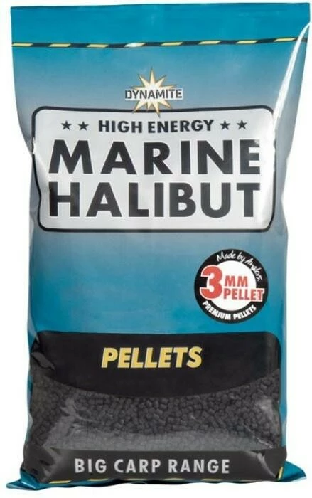 Dynamite Baits Pellets Marine Halibut Not Drilled 3 mm 900 g