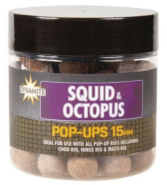 Dynamite Baits Pop-Ups Squid&Octopus 15 mm