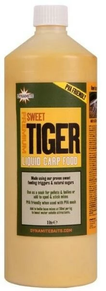 Dynamite Baits Liquid Carp Food Sweet Tiger 1 l