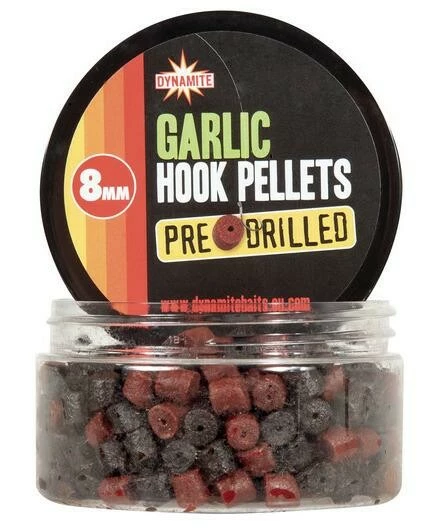 Dynamite Baits Pellets Pre-Drilled Garlic Hook 8 mm