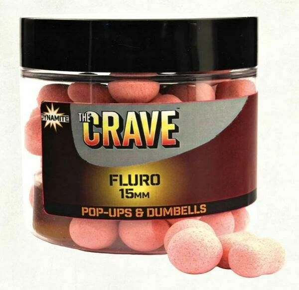 Dynamite Baits Pop-Ups&Dumbells Fluro The Crave 15 mm