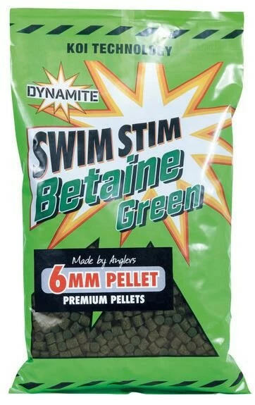 Dynamite Baits Pellets Carp Swim Stim Betaine Green 6 mm 900 g