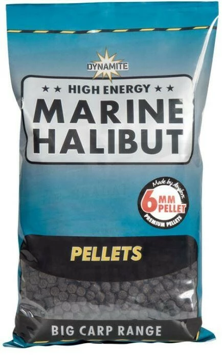 Dynamite Baits Pellets Marine Halibut Not Drilled 6 mm 900 g