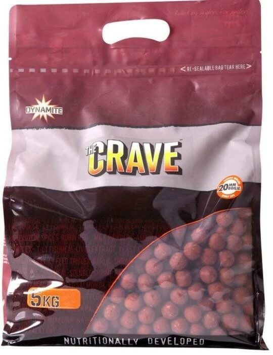 Dynamite Baits Boilies The Crave 20 mm SL 5 kg (karton 2 ks)