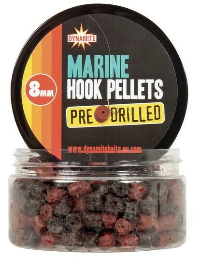 Dynamite Baits Pellets Pre-Drilled Marine Halibut Hook 8 mm