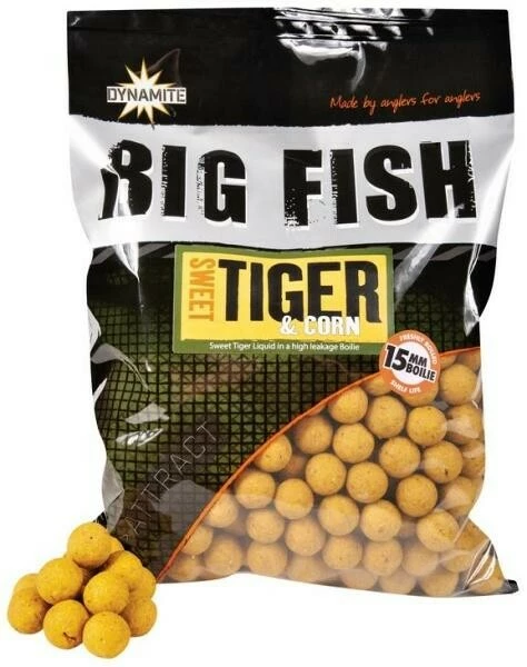 Dynamite Baits Boilies Sweet Tiger&Corn 15 mm 1 kg