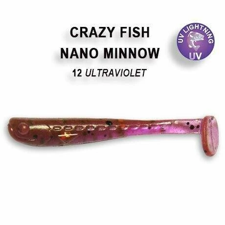 Nano Minnow 4 cm barva 12 Ultraviolet