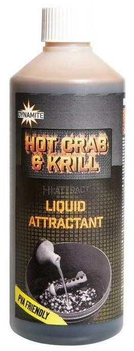 Dynamite Baits Liquid Attractant Hot Crab&Krill 500 ml