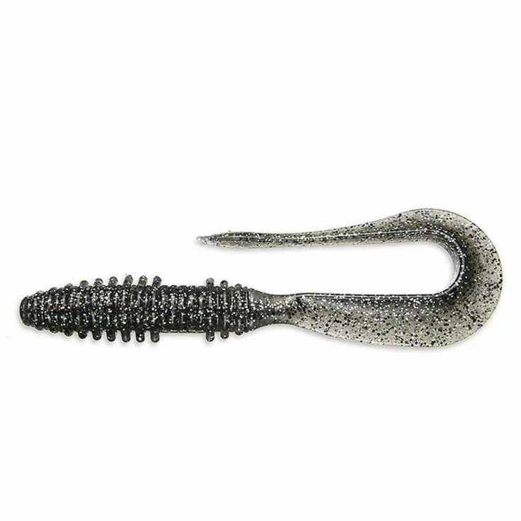 Keitech: Gumová nástraha Mad Wag 7" 17,8cm 12,3g Smoke PP. Silver 6ks