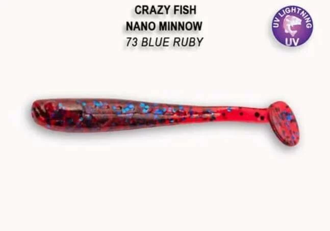 Nano Minnow 5,5 cm 73 blue rubby