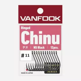 Vanfook Ringed Chin NS Black vel.11, 8ks