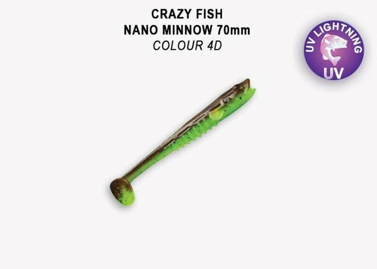 Nano Minnow 7 cm barva 4D