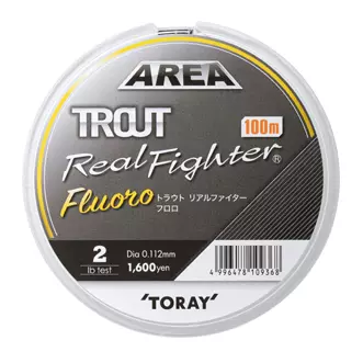 Fluorocarbon Trout Area Real Fighter Fluoro 100 m 0,098 mm