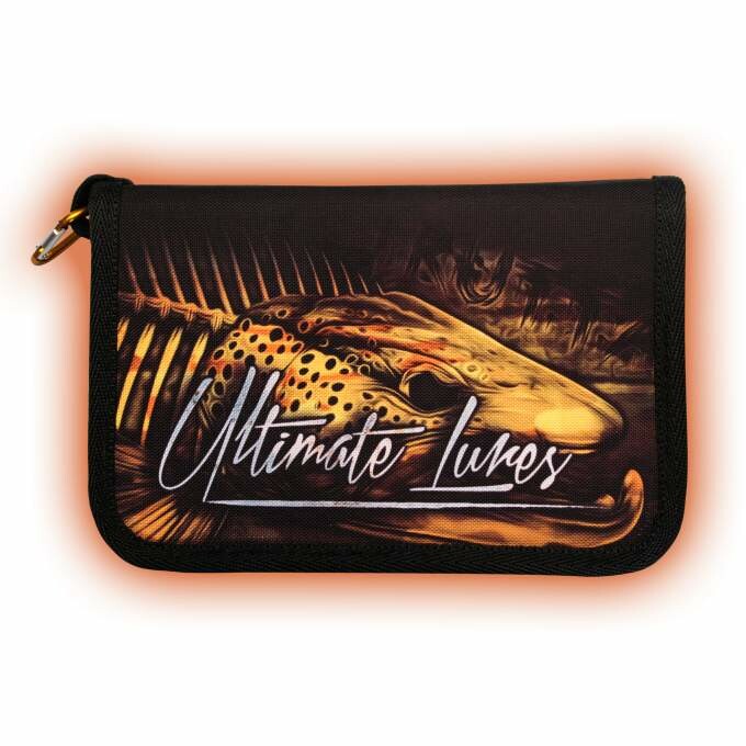 Penál na plandavky SV Fishing 200x130x30mm gold trout