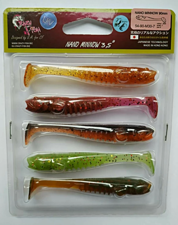 Nano Minnow 9 cm mix 30